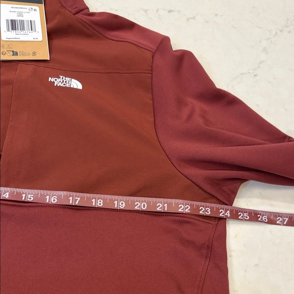 The North Face NEW‎ WITH TAGS Performance 1/4 Zip Pullover Size Large